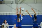 VB vs USCGA  Wheaton College Women's Volleyball vs U.S. Coast Guard Academy. - Photo by Keith Nordstrom : Wheaton, Volleyball